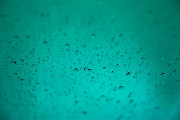 Regentropfen Auf Glas Hintergrund — Stockfoto