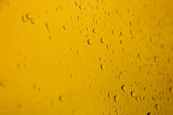 Rain Drops Glass — Stock Photo, Image