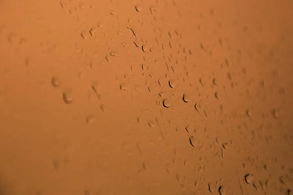 Wassertropfen Mit Regen Und Taureflexen — Stockfoto