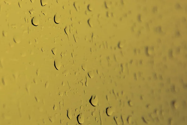 Wasser Tropfen Hintergrund Regentropfen Glas — Stockfoto