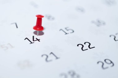 Tarih arkaplanında kalem olan takvim.