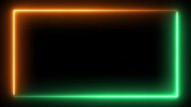 neon glowing light rays, vector background