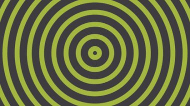 Tünel siyah ve yeşil dairelerden yapılmıştır.