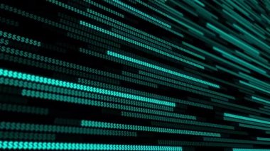 Raining Dollar Signs Matrix Looking Digital Financial Feel,