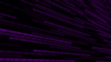 İkili kod soyut teknoloji arka planı. Genel ağ