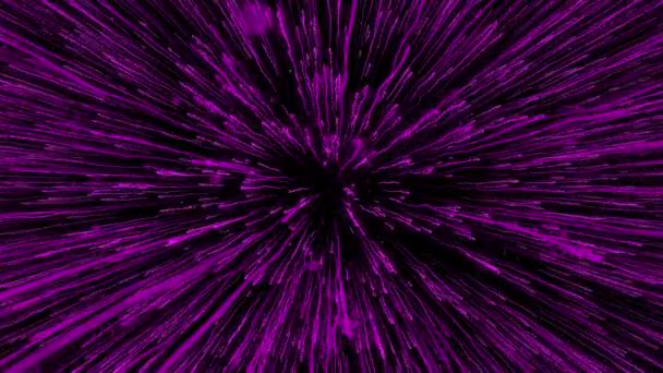 Абстрактный Фиолетовый Эфирный Фон — стоковое видео