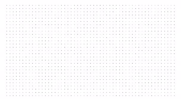 Abstract Background Dots White Background — Stockvideo