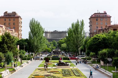 View over the city of Yerevan, capital of Armenia