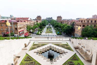 View over the city of Yerevan, capital of Armenia