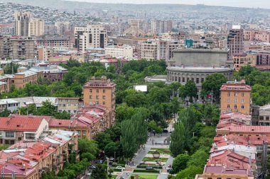 View over the city of Yerevan, capital of Armenia