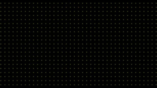 White Dots Crosses Black Background — Stock fotografie