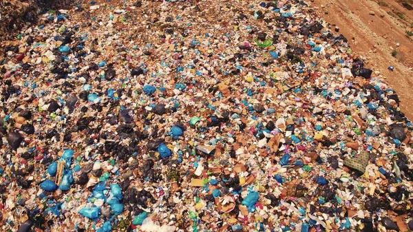 Plastic Waste Concept People Struggling Problem Micro Plastics What Recycling — Stock Fotó
