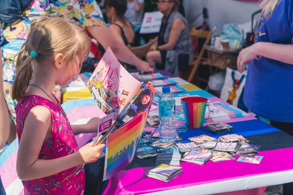 Junho 2022 Varsóvia Polônia Parada Orgulho Lgbt Varsóvia Polônia Junho — Fotografia de Stock