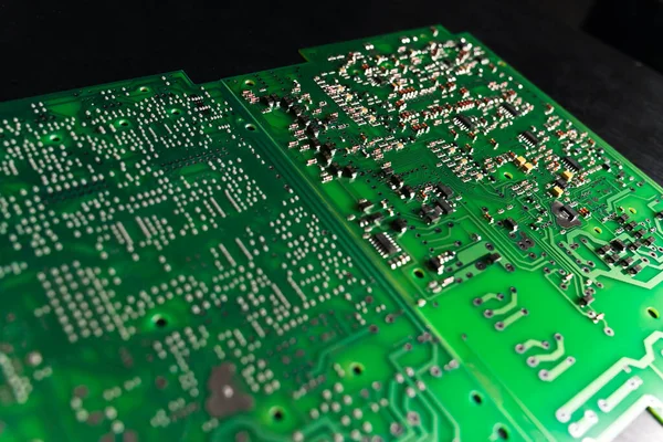 Smd Green Multilayer Printed Electronic Card Components Высокое Качество Фото — стоковое фото