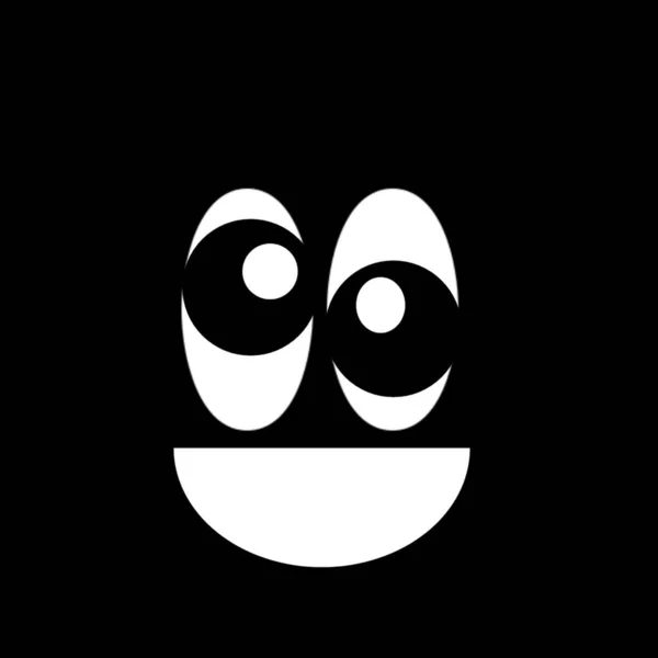 Emoji Sonriente Geek Smiley —  Fotos de Stock