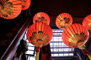 Kuala Lumpur, Malezya-31 Ocak 2022 - Sin Sze Si Ya Tapınağı, 14A Lebuh Pudu 'da bulunan bir Çin tapınağıdır.