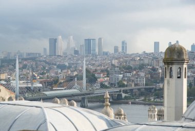İstanbul şehri. Hindi. Panorama