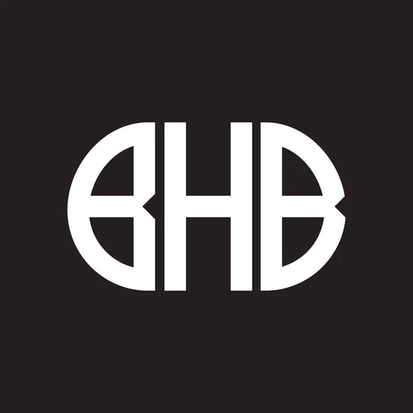 Bhb 디자인 Bhb — 스톡 벡터