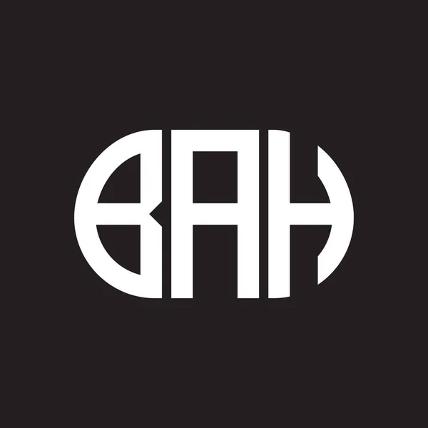 Дизайн Логотипа Буквы Черном Фоне — стоковый вектор