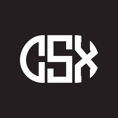  Siyah arka planda CSY harf logosu tasarımı. CSY yaratıcı harflerin baş harfleri logo kavramı. CSY harf tasarımı.