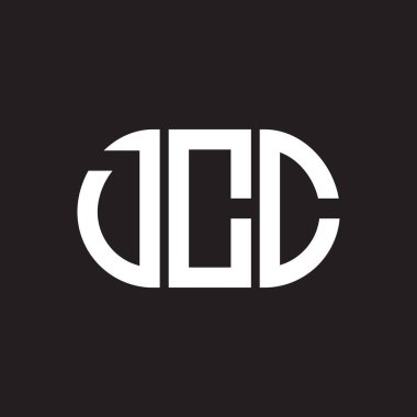 Siyah arka planda DCC harf logosu tasarımı. DCC yaratıcı harflerin baş harfleri logo kavramı. DCC harf tasarımı.