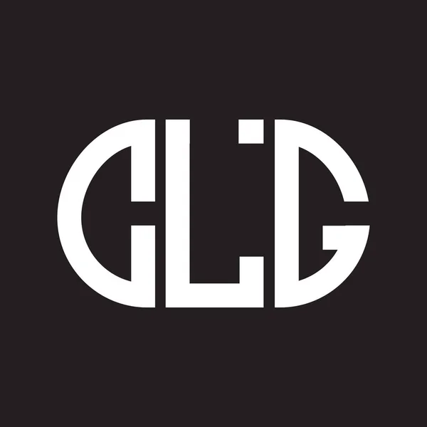 Clg 디자인이 있습니다 Clg 크리에이티브 이니셜 Clg 디자인 — 스톡 벡터