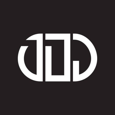 Siyah arka planda DDG harf logosu tasarımı. DDG yaratıcı harflerin baş harfleri logo kavramı. DDG harf tasarımı.
