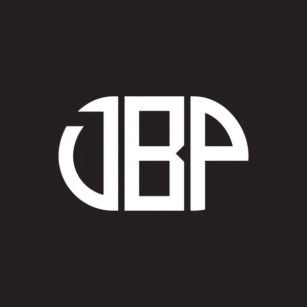 ブラックを基調としたDbpレターロゴデザイン Dbpクリエイティブイニシャルレターロゴコンセプト Dbpレターデザイン — ストックベクタ