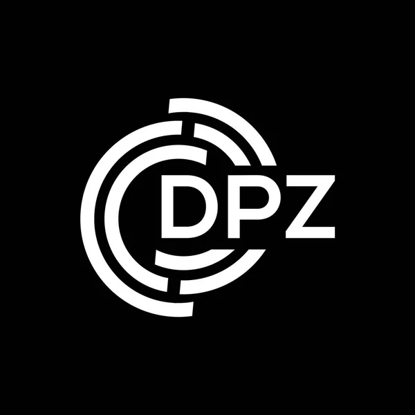 Dpz 디자인은 Dpz 크리에이티브 이니셜 Dpz 디자인 — 스톡 벡터