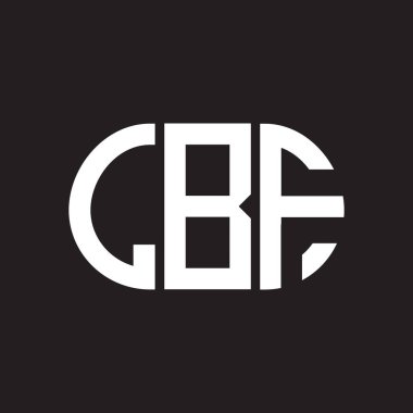 LBF harf logosu tasarımı siyah arka planda. LBF yaratıcı harflerin baş harfleri logo kavramı. LBF harf tasarımı.