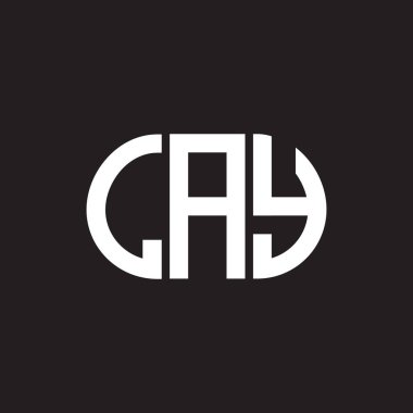 Siyah arka planda LAY harf logosu tasarımı. LAY yaratıcı harfler logosu konsepti. LAY harf tasarımı.