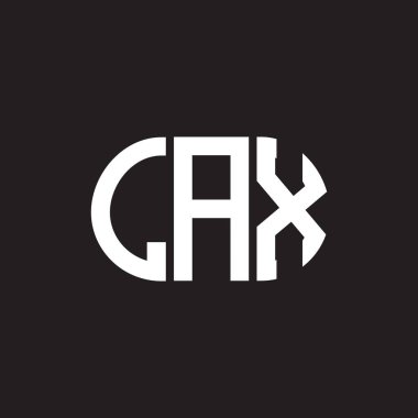Siyah arka planda LAX harfli logo tasarımı. LAX yaratıcı harf logosu konsepti. LAX harf tasarımı.