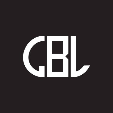 LBL harf logo tasarımı siyah arkaplan üzerine. LBL yaratıcı harflerin baş harfleri logo kavramı. LBL harf tasarımı.