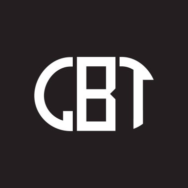 Siyah arkaplanda LBT harf logosu tasarımı. LBT yaratıcı harflerin baş harfleri logo kavramı. LBT harf tasarımı.