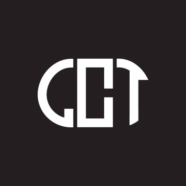 Siyah arka planda LCT harfi logo tasarımı. LCT yaratıcı harflerin baş harfleri logo kavramı. LCT harf tasarımı.