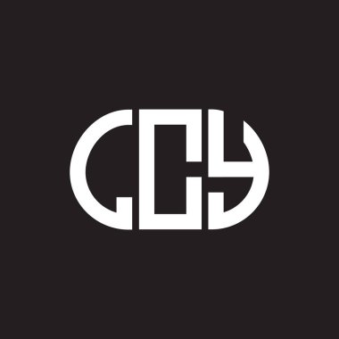 LCY harf logosu tasarımı siyah arka planda. LCY yaratıcı harflerin baş harfleri logo kavramı. LCY harf tasarımı.