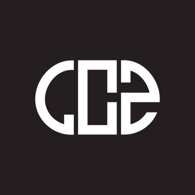 Siyah arkaplanda LCZ harf logosu tasarımı. LCZ yaratıcı harflerin baş harfleri logo kavramı. LCZ harf tasarımı.