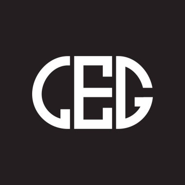 Siyah arkaplanda LEG harf logosu tasarımı. LEG yaratıcı harfler logosu konsepti. LEG harf tasarımı.