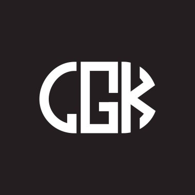 LGK harf logosu tasarımı siyah arka planda. LGK yaratıcı harflerin baş harfleri logo kavramı. LGK harf tasarımı.