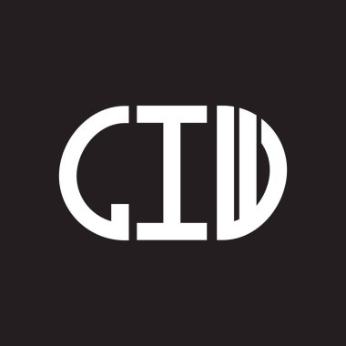 Siyah arkaplanda LIW harfi logo tasarımı. LIW yaratıcı harflerin baş harfleri logo kavramı. LIW harf tasarımı.