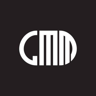 LMM harf logo tasarımı siyah arka planda. LMM yaratıcı harflerin baş harfleri logo kavramı. LMM harf tasarımı.