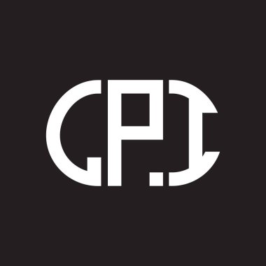 LPI harfi logo tasarımı siyah arka planda. LPI yaratıcı harflerin baş harfleri logo kavramı. LPI harf tasarımı.