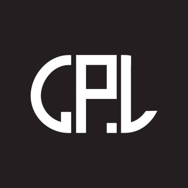 LPL harf logo tasarımı siyah arka planda. LPL yaratıcı harflerin baş harfleri logo kavramı. LPL harf tasarımı.
