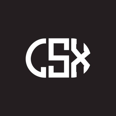 Siyah arkaplanda LSX harf logosu tasarımı. LSX yaratıcı harflerin baş harfleri logo kavramı. LSX harf tasarımı.