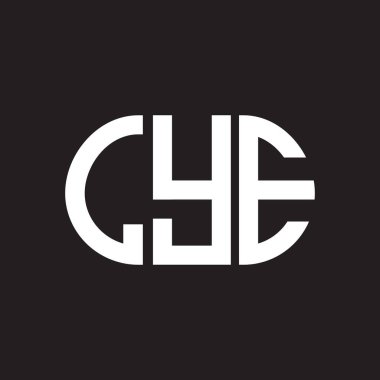 LYE harf logosu tasarımı siyah arka planda. LYE yaratıcı harflerin baş harfleri logo konsepti. LYE harf tasarımı.