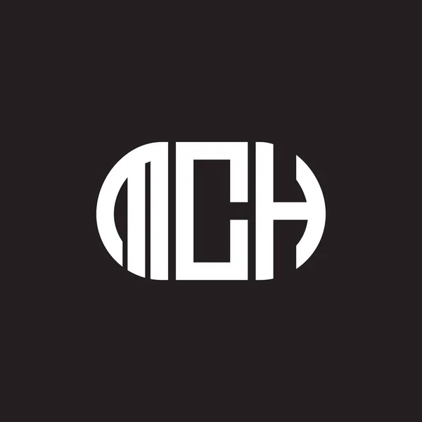 Mch 디자인 Mch 크리에이티브 이니셜 디자인 — 스톡 벡터