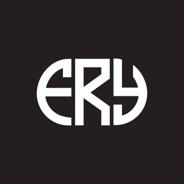 FRY harf logo tasarımı siyah arka planda. FRY yaratıcı harflerin baş harfleri logo kavramı. FRY harf tasarımı.