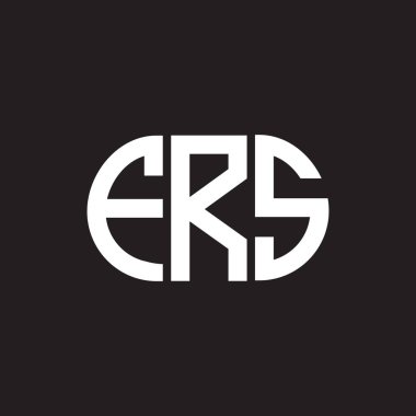 Siyah arka planda FRS harf logosu tasarımı. FRS yaratıcı harflerin baş harfleri logo kavramı. FRS harf tasarımı.