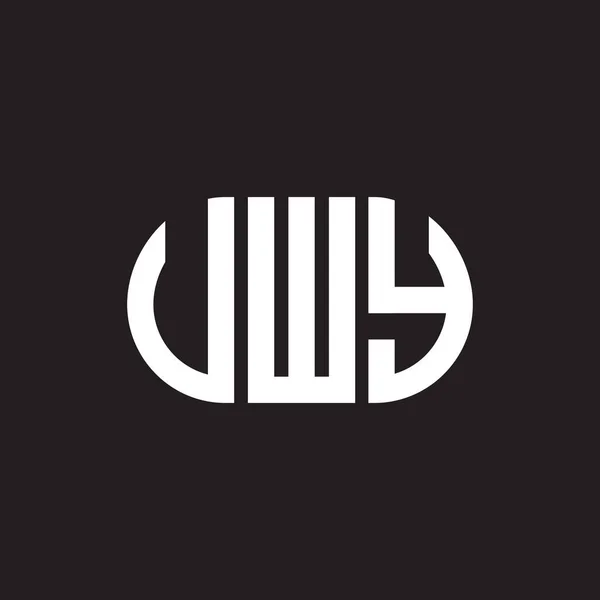 Projekt Logo Litery Vwy Vwy Monogram Inicjały Litera Koncepcja Logo — Wektor stockowy