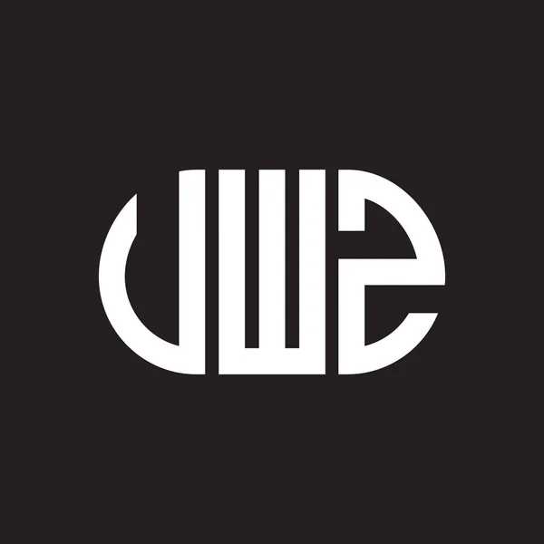Design Logotipo Carta Vwz Vwz Monograma Iniciais Conceito Logotipo Carta — Vetor de Stock